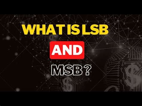 mmsbe bet|what is msb in binary.